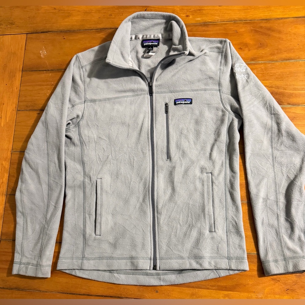 Patagonia Men's Small Better Sweater Fleece Jacket Full Zip Fleece Coke Patch